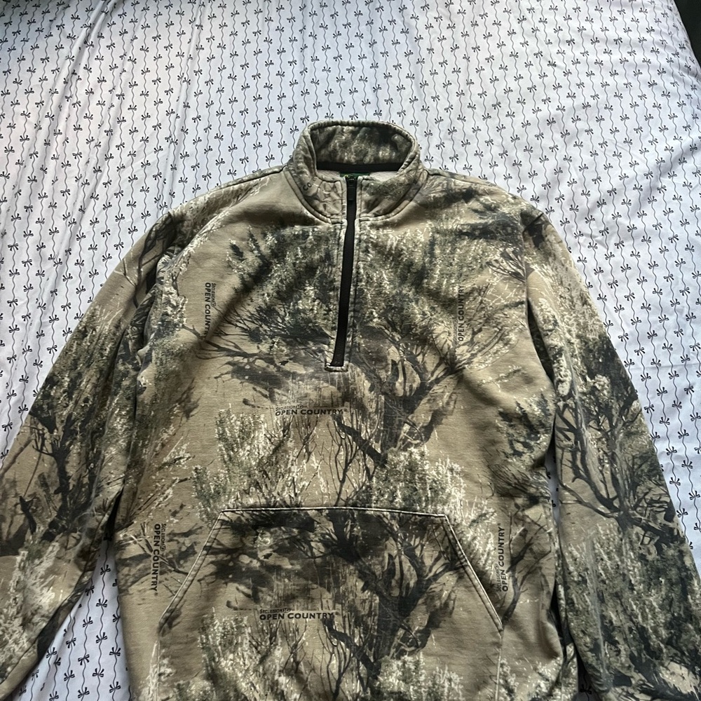 Cabela's Camouflage Quarter-Zip Jacket